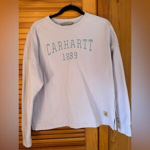 Carhartt Loose Fit Sweatshirt in Light Purple